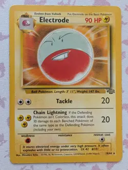 Electrode (18) Rare Unlimited Jungle 18/64 MP Pokemon TCG - Image 1