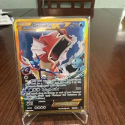 Pokemon XY BREAKpoint Gyarados EX 123/122 LP - Image 1