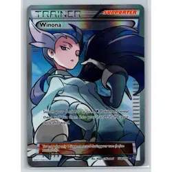 Pokemon Winona 108/108 Full Art Holo XY Roaring Skies - Image 1