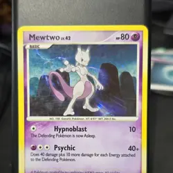 Pokemon Mewtwo 11/146 Legends Awakened Holo Rare Basic 80HP English TCG - Image 1