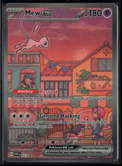 Mew ex 053 Scarlet & Violet Promo Promo Holo Pokemon - Image 1