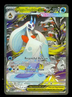Pokemon MEGA FROSLASS EX 275/217 - Ascended Heroes - SPECIAL ILLUSTRATION RARE - Image 1