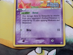 Slowpoke 76/109 Reverse Holo Stamped EX Team Rocket Returns Pokemon Card - Image 4