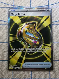 Mega Signal 171/132 Ultra Rare Pokemon Mega Evolution - Image 1