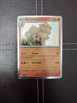 Pokemon TCG - Arcanine - SVP 011 - Scarlet & Violet Promo - VLP Holo Rare (2023) - Image 1