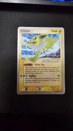 Pokemon Jolteon Gold Star 101/108 World Championships 2007 LP - Image 1