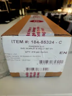 Pokemon Sv 01 Base Set Booster Box Case SEALED - 6 Booster Boxes Inside 📦 - Image 1