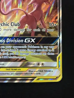 Espeon & Deoxys GX SM240 Oversized Promo Jumbo Pokemon Card - Image 5