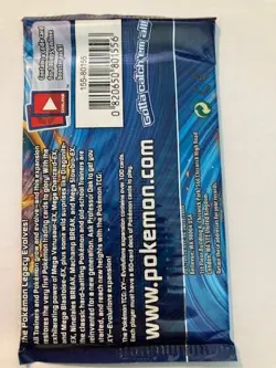 Pokemon XY Evolutions Booster Pack Charizard Art 820650801556 - Image 2