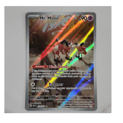 Pokemon Mr. Mime 179/165 Illustration Rare Holo Scarlet & Violet 151 2023 mint - Image 1