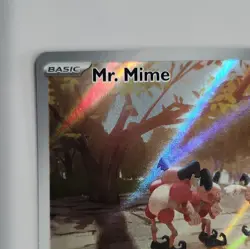 Pokemon Mr. Mime 179/165 Illustration Rare Holo Scarlet & Violet 151 2023 mint - Image 5