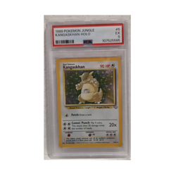 Pokemon TCG 1999 Jungle Kangaskhan Holo Rare 5/64 Unlimited PSA 5 - Image 1