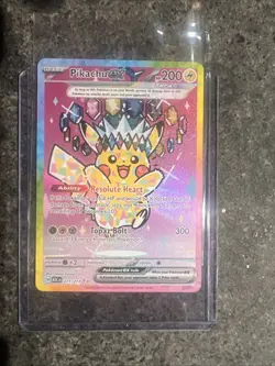 Pokemon Pikachu EX 277/217 SIR Ascended Heroes NM/M Pink Fresh Pull - Image 5