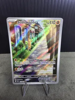 Sudowoodo 219/193 Sv02: Paldea Evolved Pokemon TCG Illustration Rare English NM - Image 2