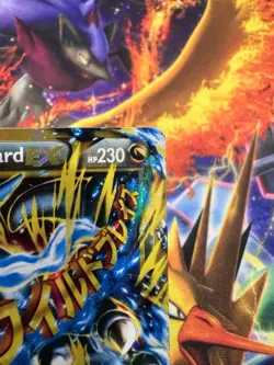 Mega Charizard EX 108/106 SECRET RARE GOLD FLAME 2014 Pokemon TCG XY Flashfire - Image 2