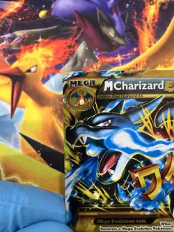 Mega Charizard EX 108/106 SECRET RARE GOLD FLAME 2014 Pokemon TCG XY Flashfire - Image 3