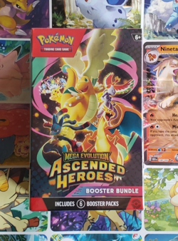 Pokemon Mega Evolution Ascended Heroes Booster Bundle 6 Pack New Sealed - Image 1