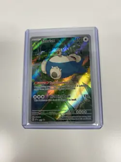Pokemon Snorlax 051 Promo Holo 150 HP Basic SV Scarlet Violet 2023 Gossan - Image 1