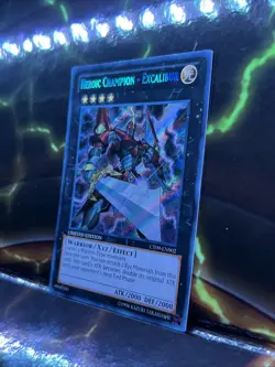 Heroic Champion - Excalibur CT09-EN002 (Secret) Limited Edition VLP (slot#31) - Image 3