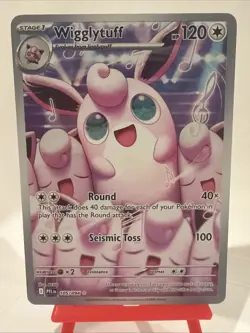 Wigglytuff 105/094 Illustration Rare Phantasmal Flames Pokemon NM/M - Image 1