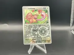 Lickitung 108/165 Reverse Holo Rare Scarlet Violet 151 Pokemon NM - Image 1