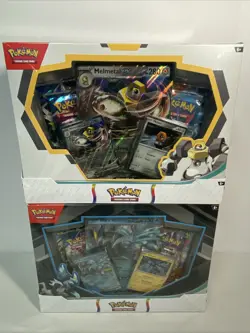 (2) Pokemon Trading Card Black Kyurem ex Box & Melmetal ex Box - Factory Sealed - Image 1