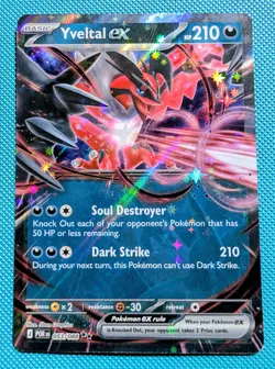 Pokemon Perfect Order Yveltal ex Double Rare Holo Card 053/088 NM - Image 1