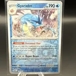 Pokemon Card - Scarlet & Violet 151 - 130/165 GYARADOS (REVERSE holo) - NM/Mint - Image 1
