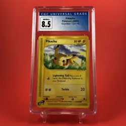 CGC 8.5 Pikachu 124/165 Expedition Base NearMint PSA E Series Pokemon Card - Image 1