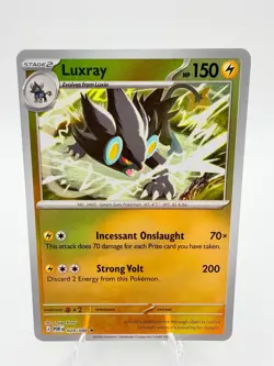 Luxray 028/088 Rare Perfect Order Pokemon Reverse Holo Near Mint - Image 1