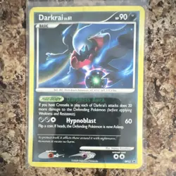 Pokemon Darkrai DP52 Diamond & Pearl Promo Holo Basic HP90 2009 - Image 1