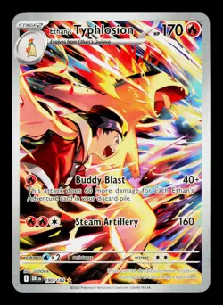 Pokemon TCG Ethan's Typhlosion EX 190/182 Illustration Rare IR Holo - Image 1