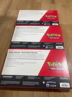 pokemon black bolt white flare poster and binder collection - Image 2