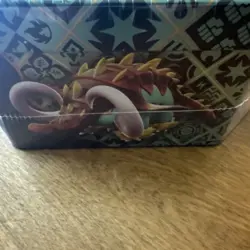 Pokemon TCG - Scarlet & Violet SEALED Paldean Fates Tin - Shiny Great Tusk EX - Image 3