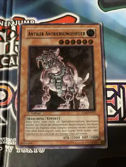 Yu-Gi-Oh! Antiker Antribsungeheuer TLM-DE007 Ultimate Rare 1. Auflage De Pl - Image 1