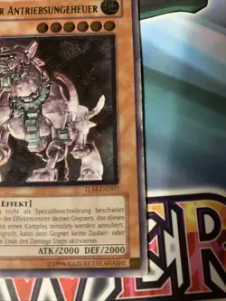 Yu-Gi-Oh! Antiker Antribsungeheuer TLM-DE007 Ultimate Rare 1. Auflage De Pl - Image 4