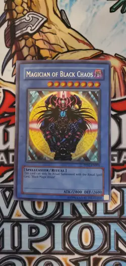 YU-GI-OH! MAGICIAN OF BLACK CHAOS PP01-EN001 SECRET NM (2/10/21) - Image 1