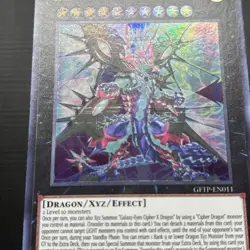 Yugioh Galaxy-Eyes Cipher X Dragon GFTP-EN011 1st Ed *HAS PRINT/ROLLER LINES*** - Image 2