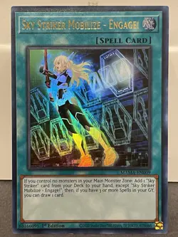 Sky Striker Mobilize - Engage! - MAMA-EN009 - Ultra Rare - 1st Edition - VLP - Image 1