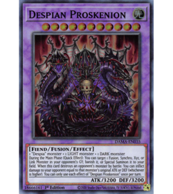 Yugioh - Despian Proskenion (Super Rare) (1st Edition) - DAMA-EN035 (P) - Image 1