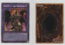 Red-Eyes Dark Dragoon 1st Ed. Quarter Century SR YuGiOh Rarity Collection II - Image 3