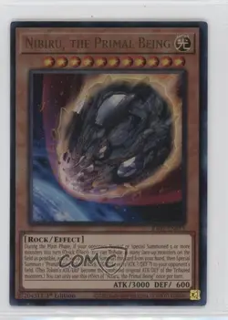 Nibiru The Primal Being 1st Ed. Ultimate Rares YuGiOh Rarity Collection - Image 1