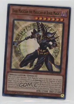 Dark Magic the Magician of Black Ultra Rare 1st Ed YuGiOh The Infinite Forbidden - Image 1