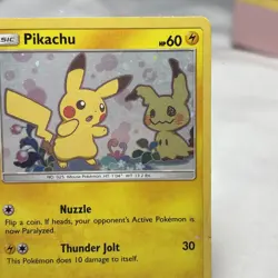 Pokemon 2019 Pikachu SM162 Sun & Moon Black Star Promo Holo Card TCG - Image 4