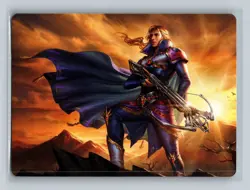 MTG - Edgar, Master Machinist Art Card - 27 - Art Series: FINAL FANTASY - NM - Image 1