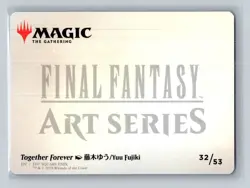 MTG - Together Forever Art Card - 32 - Art Series: FINAL FANTASY - NM - Image 2