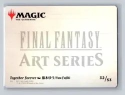 MTG - Together Forever Art Card - 32 - Art Series: FINAL FANTASY - NM - Image 2