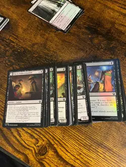 Lot of BLACK MTG Avatar The Last Airbender Cards Rare, Common and Uncommon - Image 3