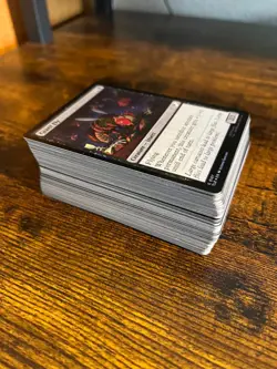 Lot of BLACK MTG Avatar The Last Airbender Cards Rare, Common and Uncommon - Image 5