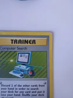 Computer Search Trainer Pokemon Card - 71/102 - WOTC Base Set - Image 3